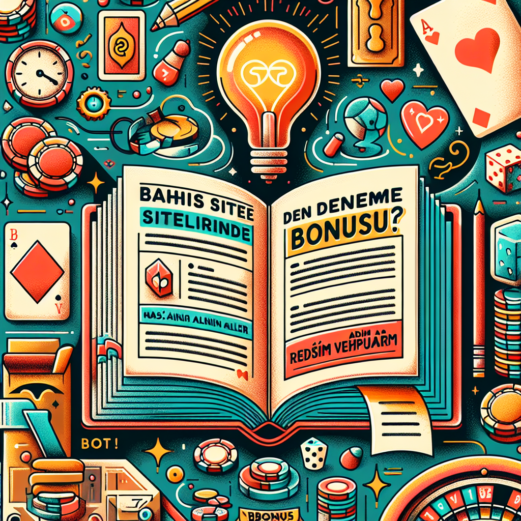 Bahis Sitelerinde Deneme Bonusu Nasıl Alınır? Adım Adım Rehber ve İpuçları