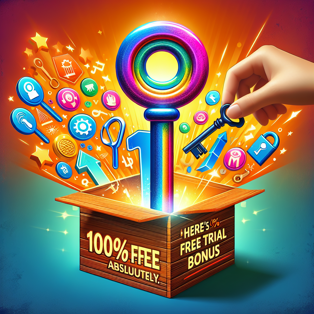 Elbette! İşte 100% Ücretsiz Deneme Bonusu anahtar kelimesi ile ilgili SEO açısından etkili bir makale başlığı önerisi: